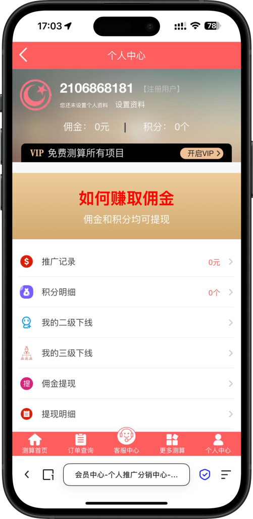 图片[5]-【V3】2025蛇年运势测试风水起名源码/八字算命/财运姻缘/周易/运势测算/姻缘/塔罗牌-济南壹软网络科技