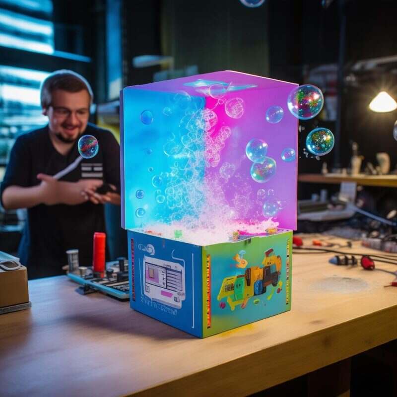 如何用单片机打造会吐泡泡的盲盒，源码免费下载？-济南壹软网络科技