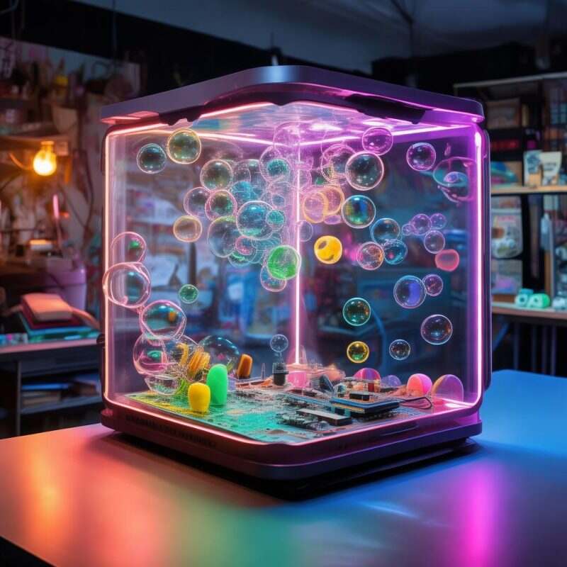 DIY智能泡泡机盲盒，Arduino编程原来这么简单？-济南壹软网络科技