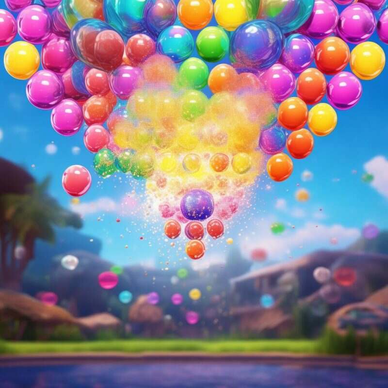 Unity打泡泡游戏特效源码，如何设计吸引人的动效？-济南壹软网络科技