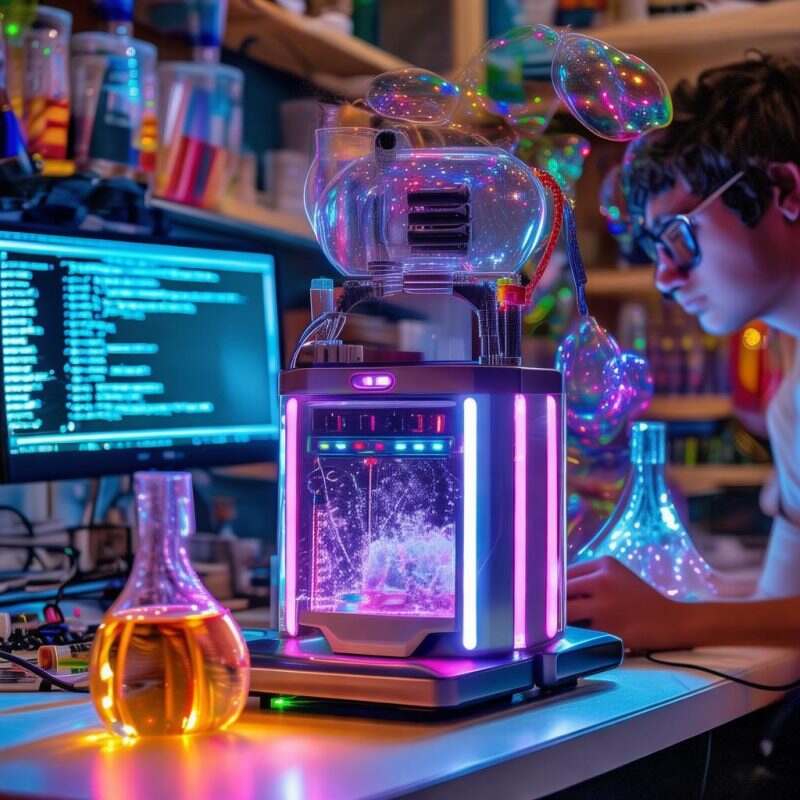 智能泡泡机编程教程，DIY你的浪漫情侣互动玩具？-济南壹软网络科技