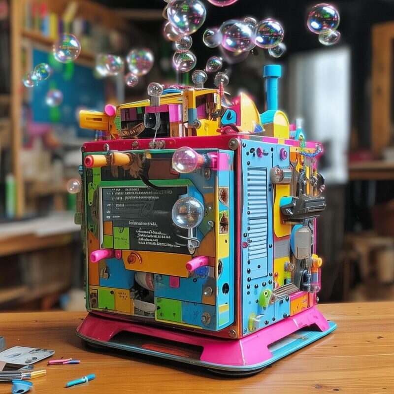 自制扭蛋泡泡机源码分享，在家就能玩的编程项目-济南壹软网络科技