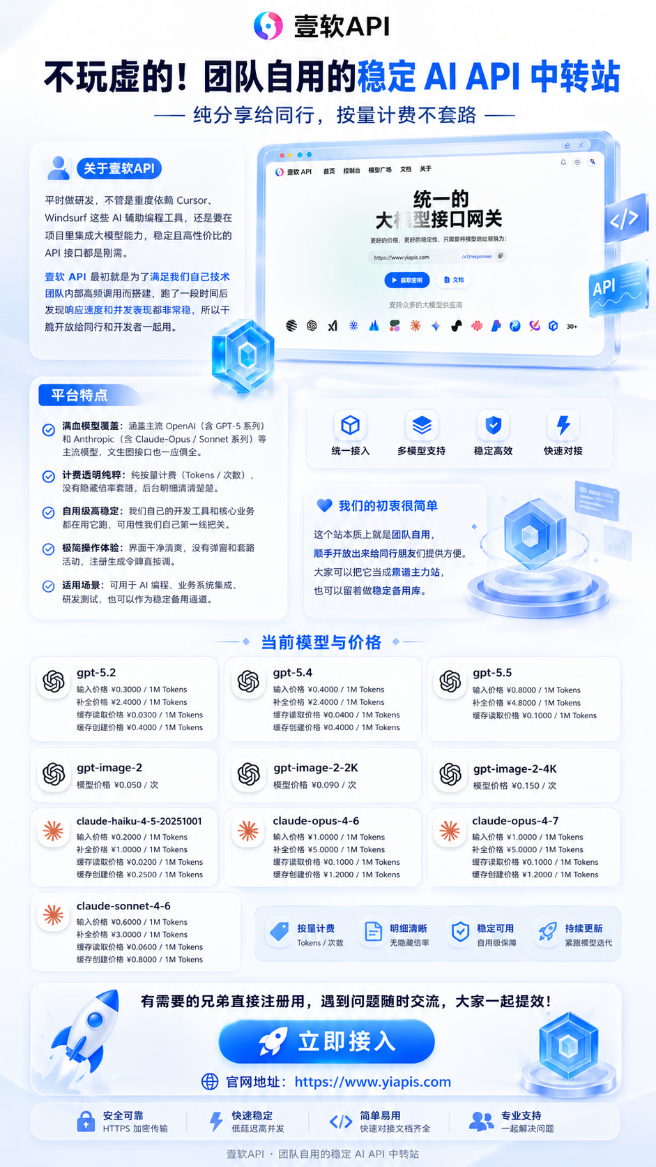 图片[2]-不玩虚的！团队自用的稳定 AI API 中转站，纯分享给同行，按量计费不套路-济南壹软网络科技